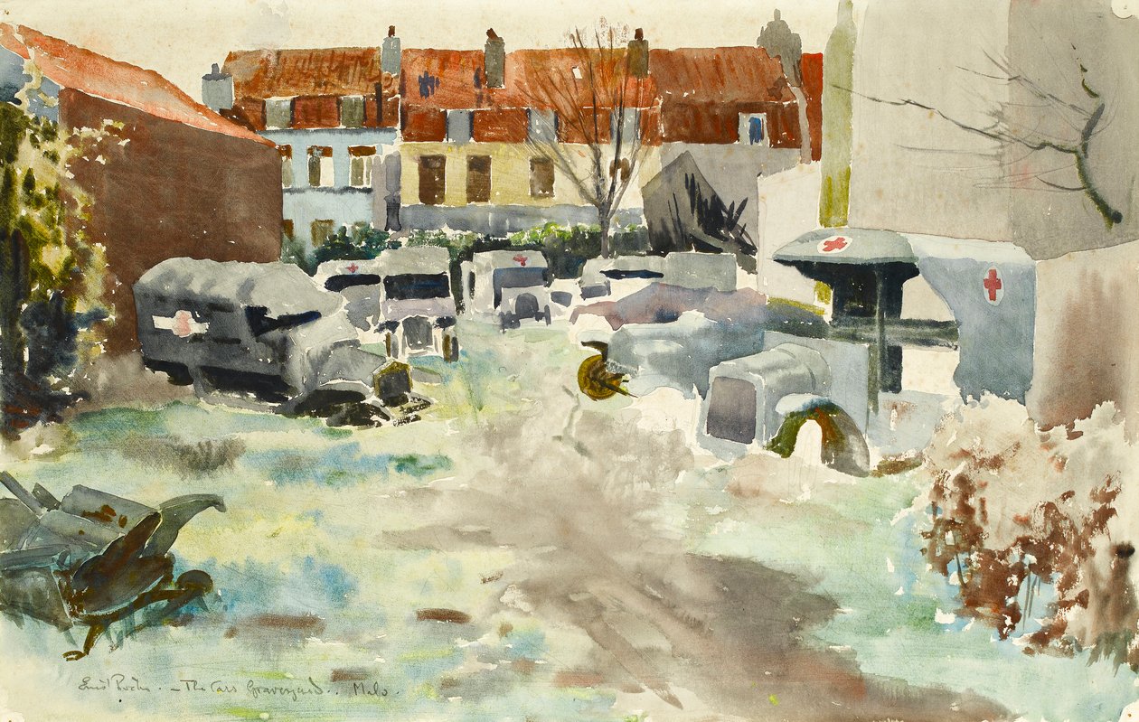 The Cars Graveyard, Malo, noin 1919 tekijältä Ernest Procter