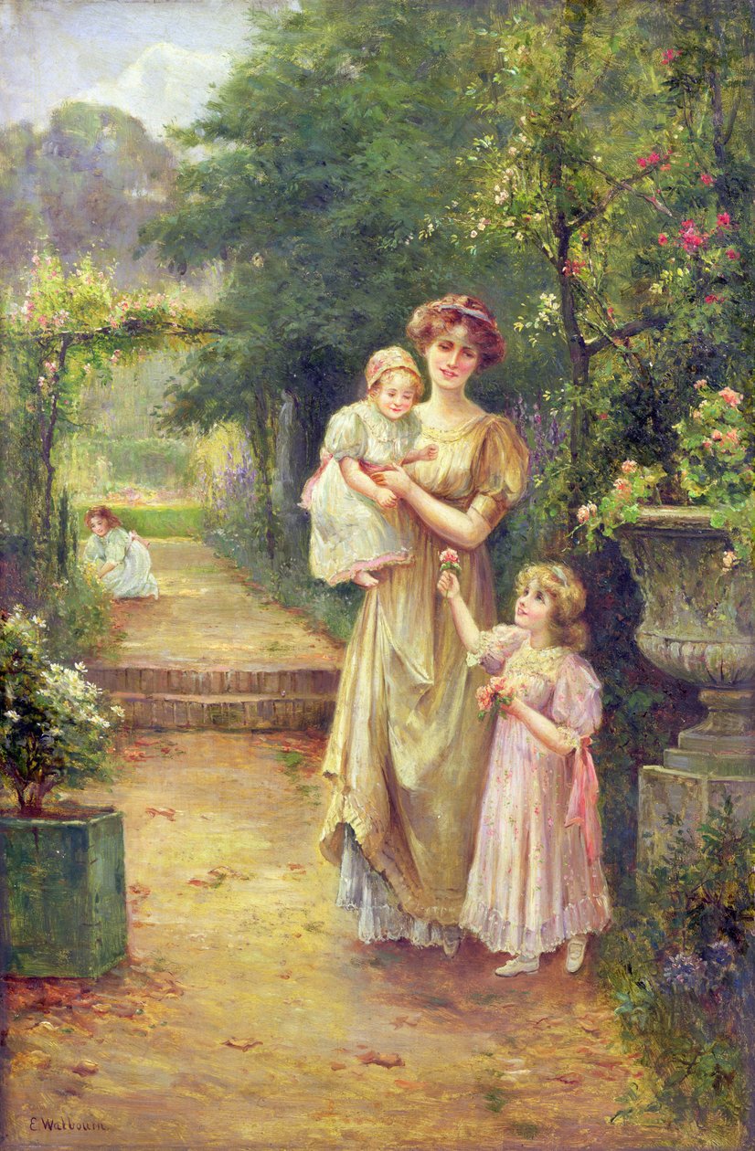 Yksi vauvalle, n. 1900 tekijältä Ernest Walbourn