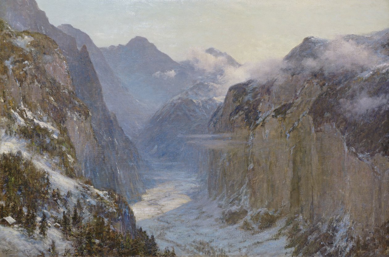 Hänen käsissään ovat maan syvyydet (95. psalmi) 1916 tekijältä Ernest Albert Waterlow
