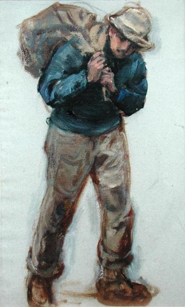 Newlyn Fisherman tekijältä Ernest Albert Waterlow