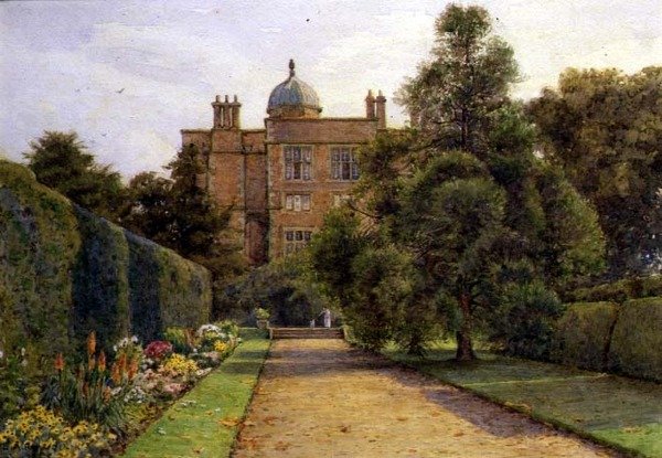 The Long Border, Doddington Hall, Nether Stowey, Somerset tekijältä Ernest Arthur Rowe