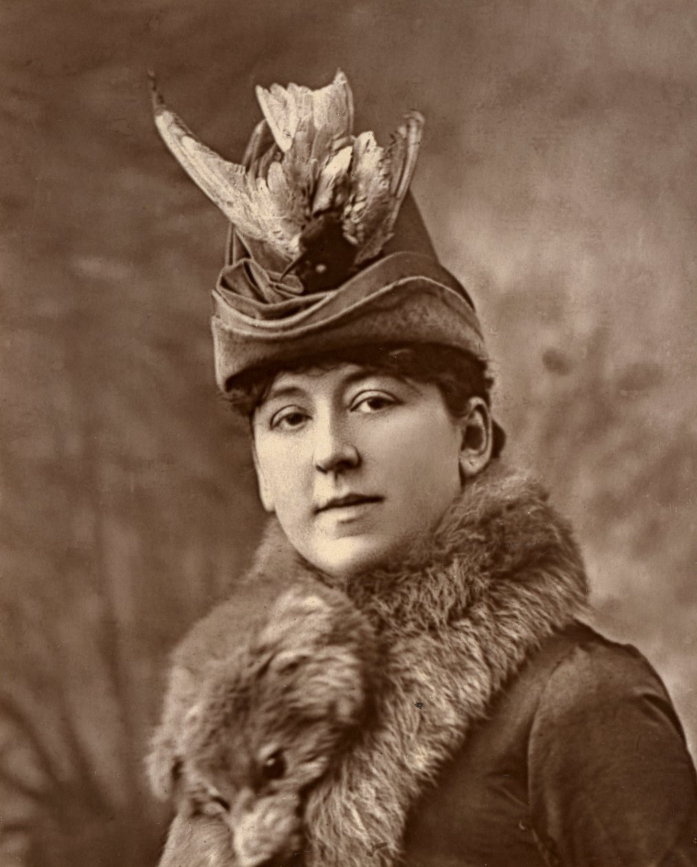 Amy Roselle, brittiläinen näyttelijä, 1887 tekijältä Ernest Barraud