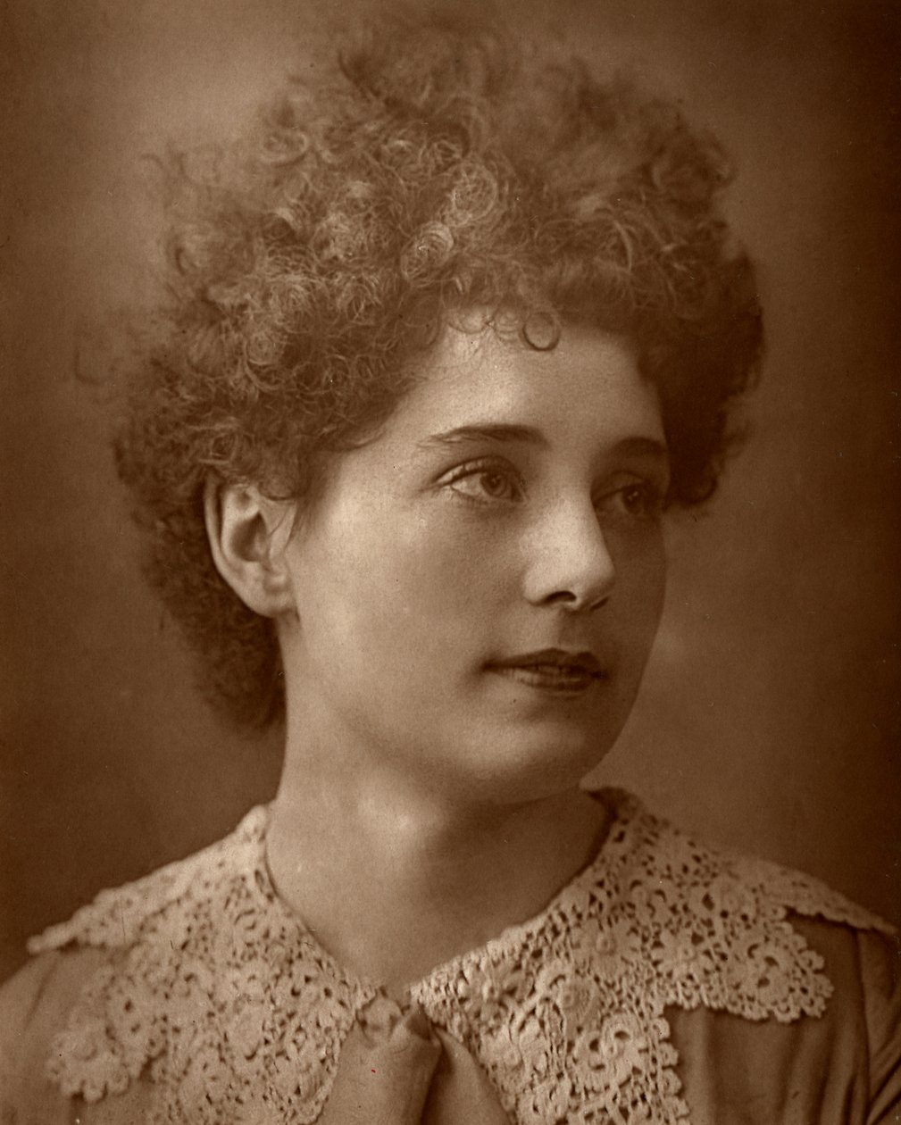 Blanche Horlock, brittiläinen näyttelijä, 1887 tekijältä Ernest Barraud