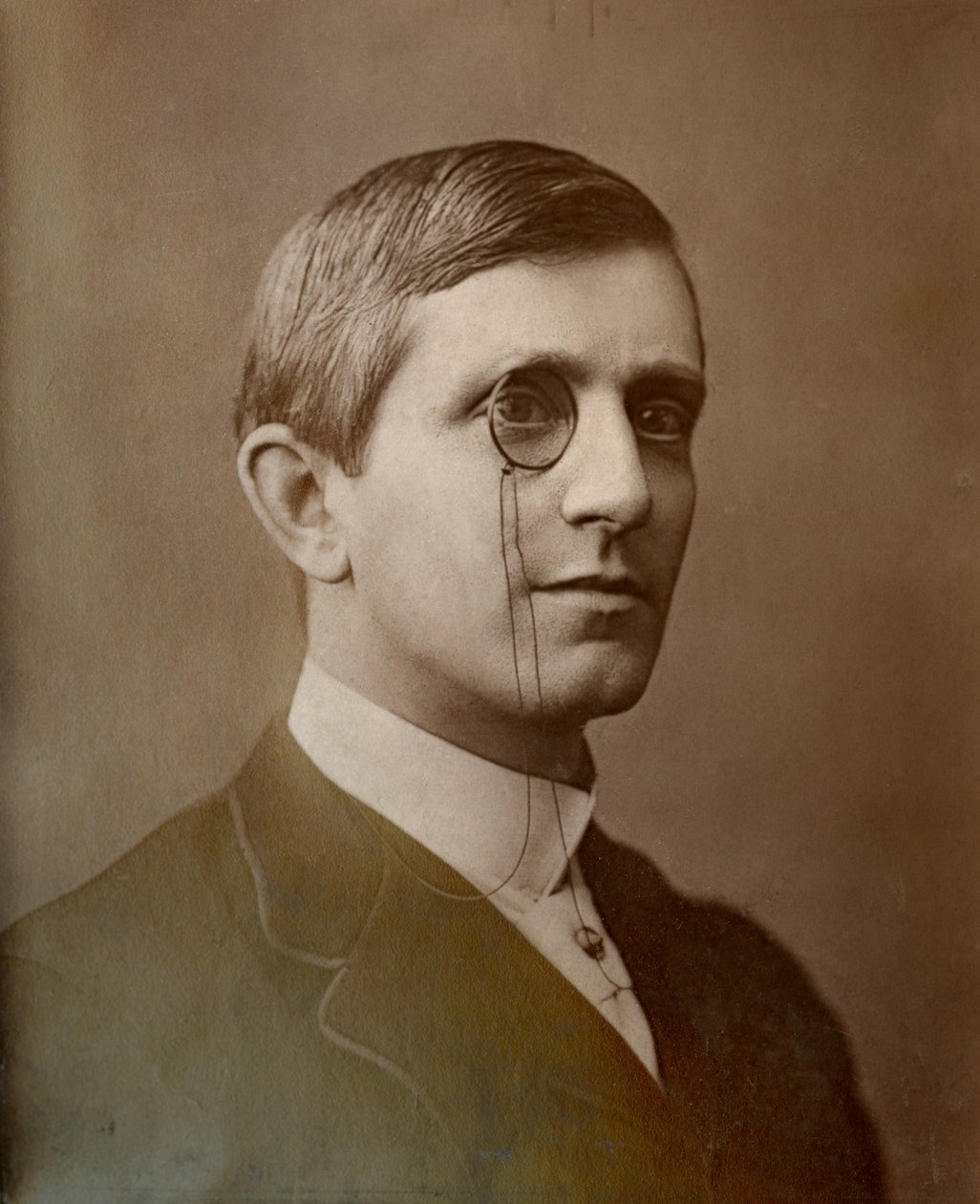 Brandon Thomas, brittiläinen näyttelijä, näytelmäkirjailija ja lauluntekijä, 1887 tekijältä Ernest Barraud