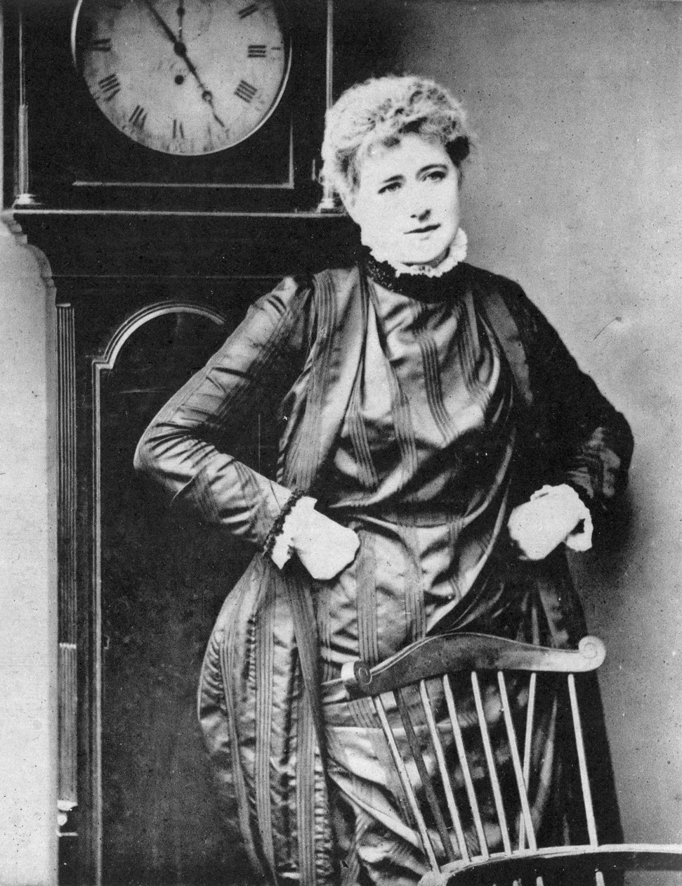 Ellen Terry, brittiläinen näyttelijä, 1887 tekijältä Ernest Barraud