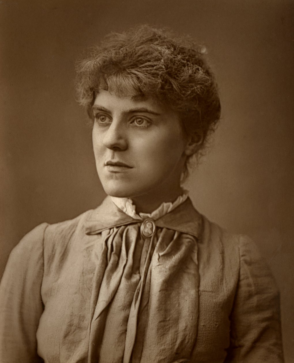 Janet Achurch, brittiläinen näyttelijä ja näyttelijä-manageri, 1887 tekijältä Ernest Barraud