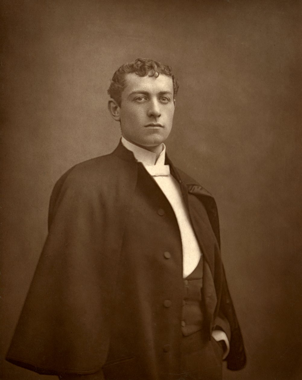 Lewis Waller, brittiläinen näyttelijä, 1887 tekijältä Ernest Barraud