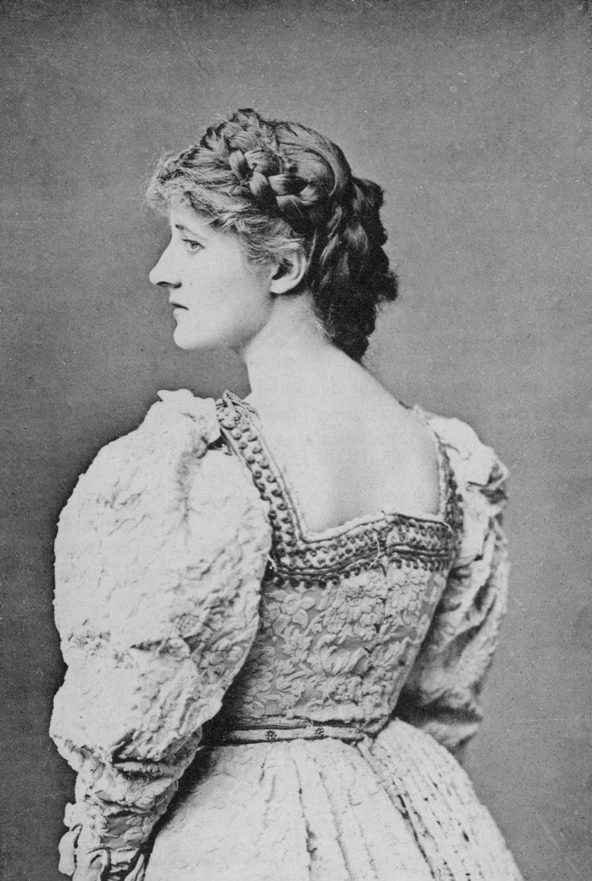 Mary Anderson, yhdysvaltalainen näyttelijä, 1887 tekijältä Ernest Barraud