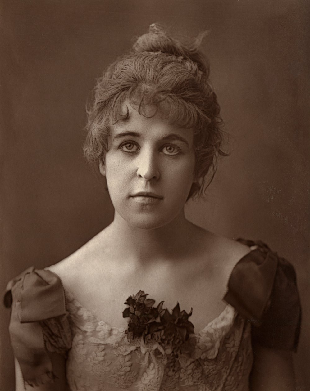 Miss Norreys, brittiläinen näyttelijä, 1887 tekijältä Ernest Barraud