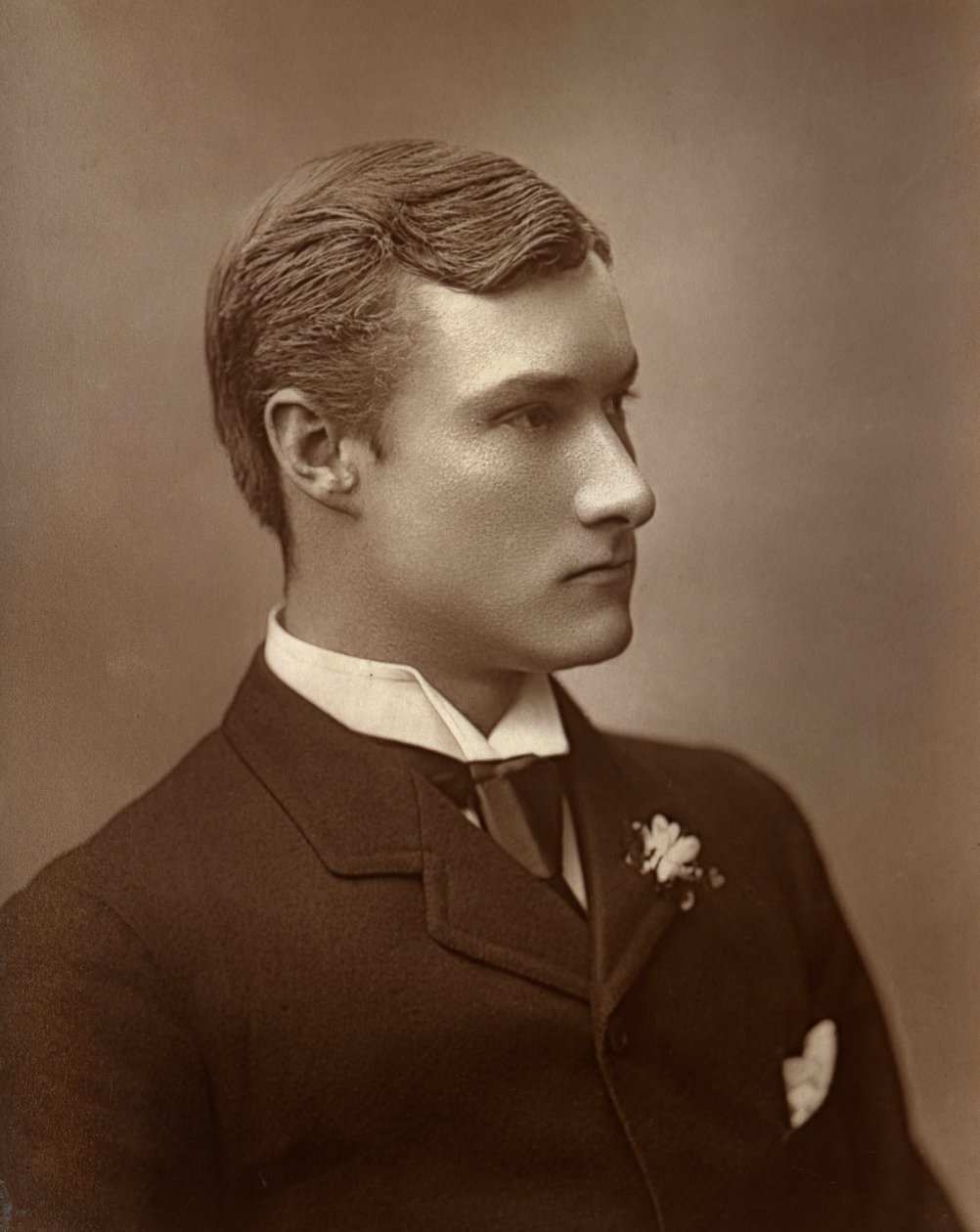 Percy Lynal, brittiläinen näyttelijä, 1887 tekijältä Ernest Barraud