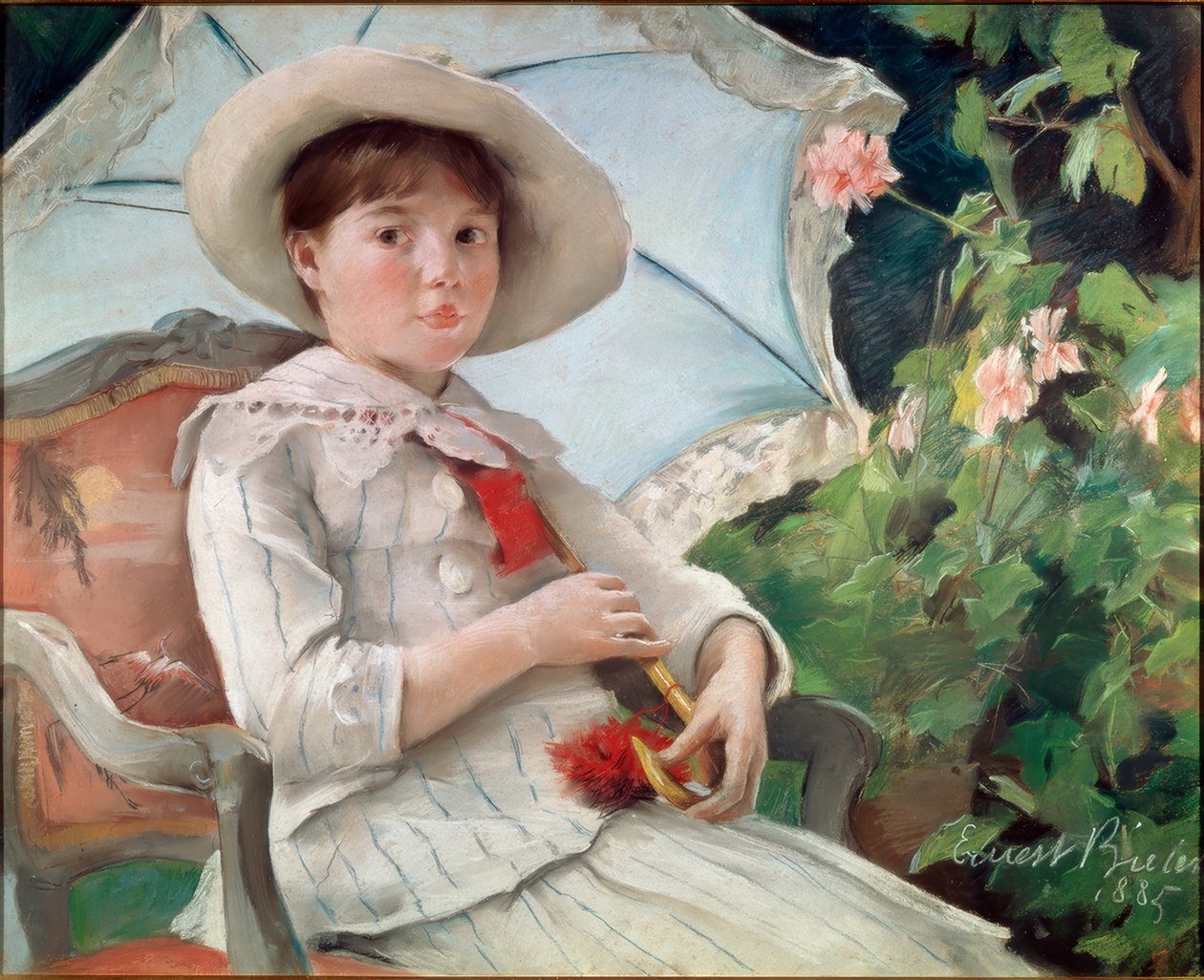 Nathalie Biélerin muotokuva tekijältä Ernest Bieler