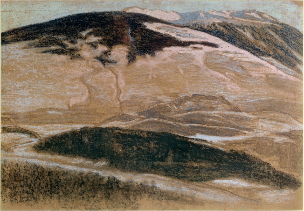 Crête de Thyon tekijältä Ernest Bieler