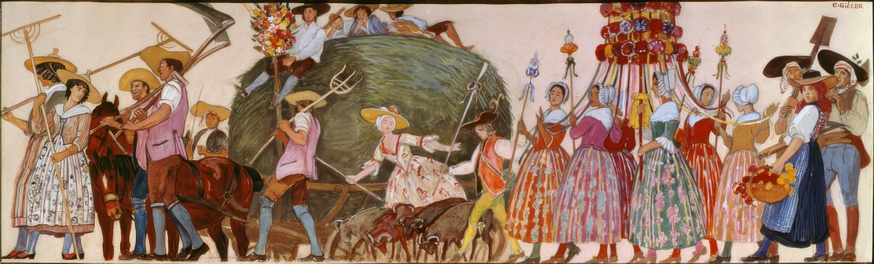 Kulkue, Heinäkärryt tekijältä Ernest Bieler