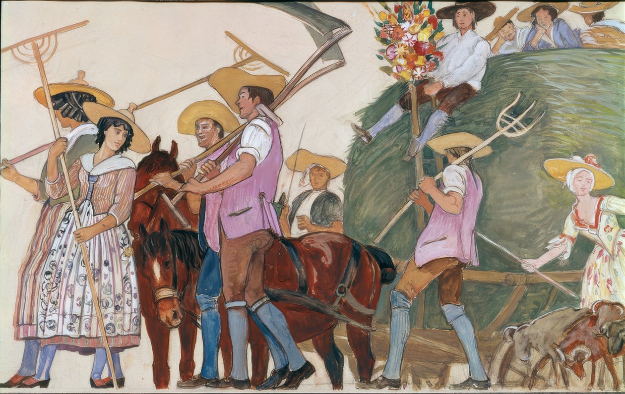 Kulkue, Heinäkärryt tekijältä Ernest Bieler