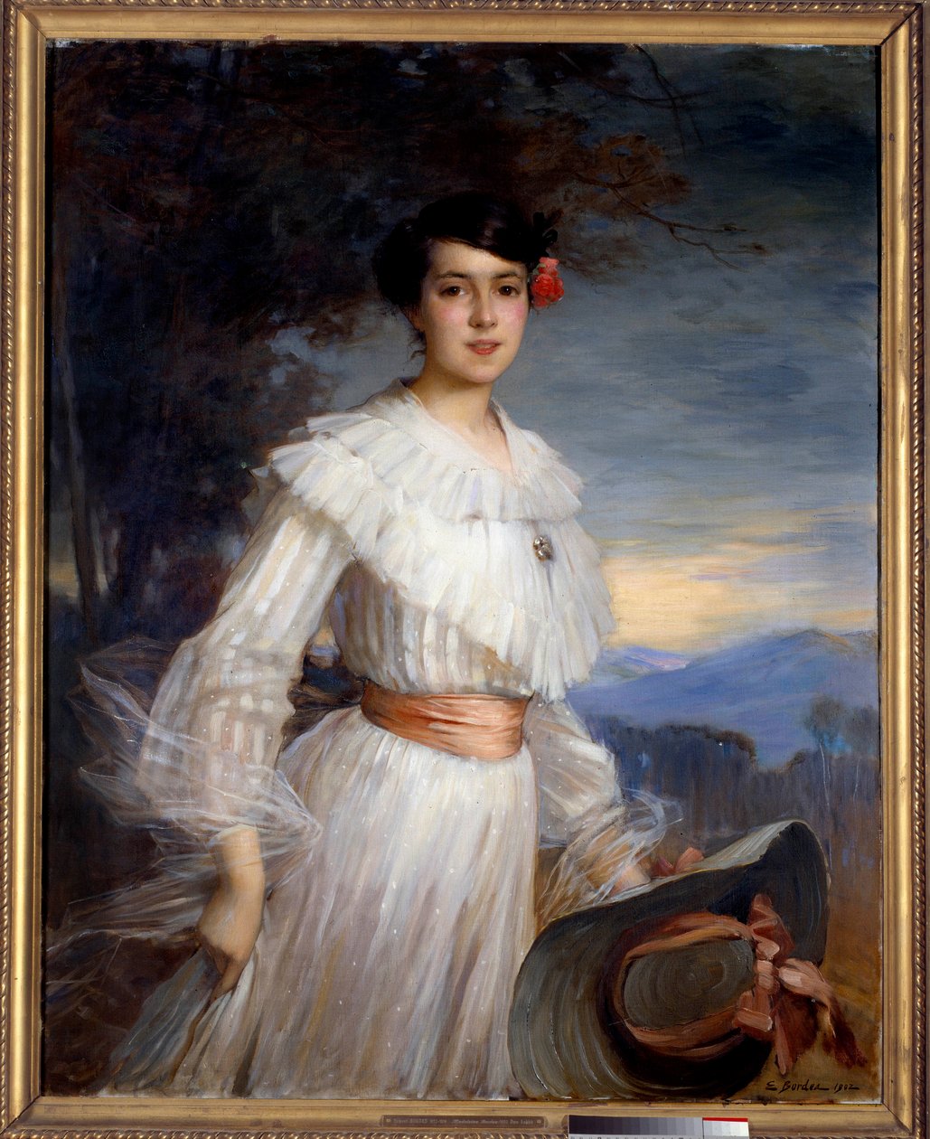 Madeleine Reclusin muotokuva. Ernest Bordesin maalaus (1852-1914) tekijältä Ernest Bordes