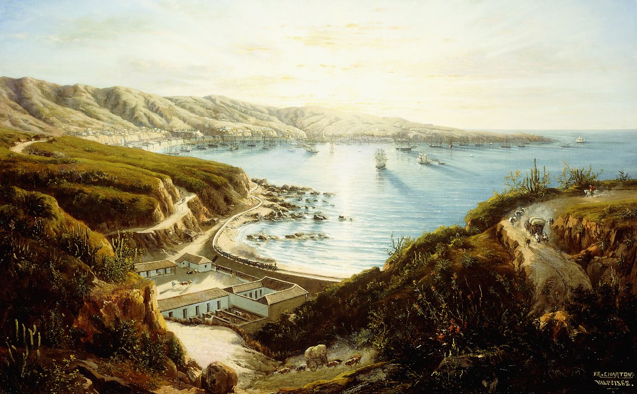 Valparaiso, 1862 tekijältä Ernest Charton