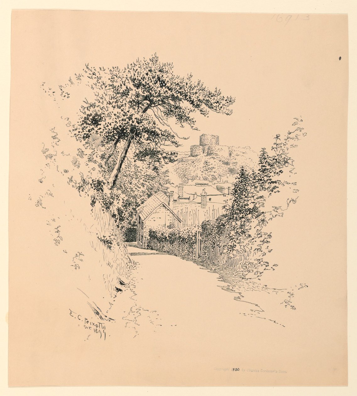 Launcestonin linna tekijältä Ernest Clifford Peixotto