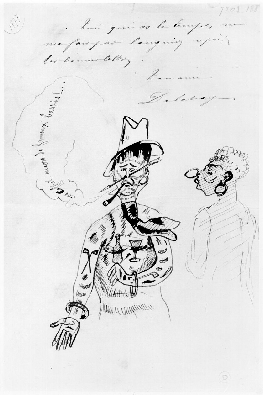 Arthur Rimbaud (1854-91) Caffrena, 1877 tekijältä Ernest Delahaye
