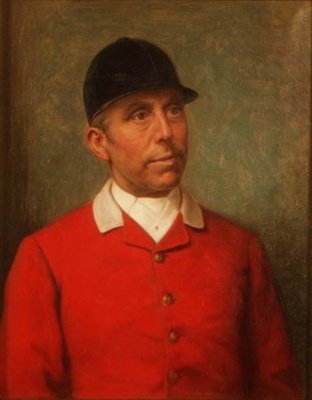 Huntsman, jonka uskotaan olleen Pytchley Huntin mestari tekijältä Ernest Gustave (attr. to) Girardot