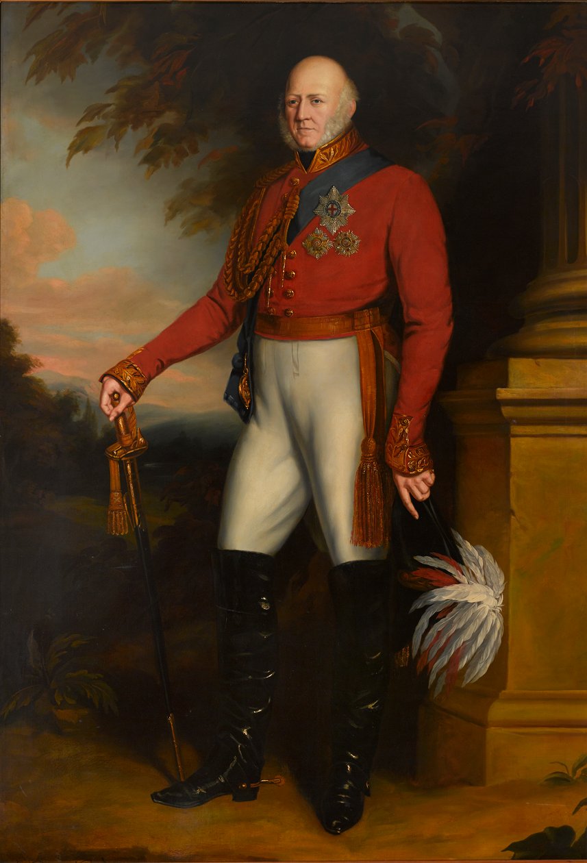 Muotokuva H.R.H. Adolphus Frederick, Cambridgen herttua (1774-1850) tekijältä Ernest Gustave Girardot