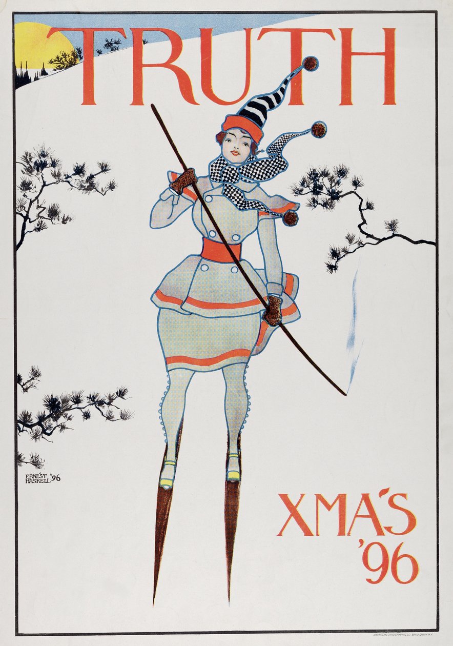Totuuden etukansi, Xmas 96, pub.1896 tekijältä Ernest Haskell