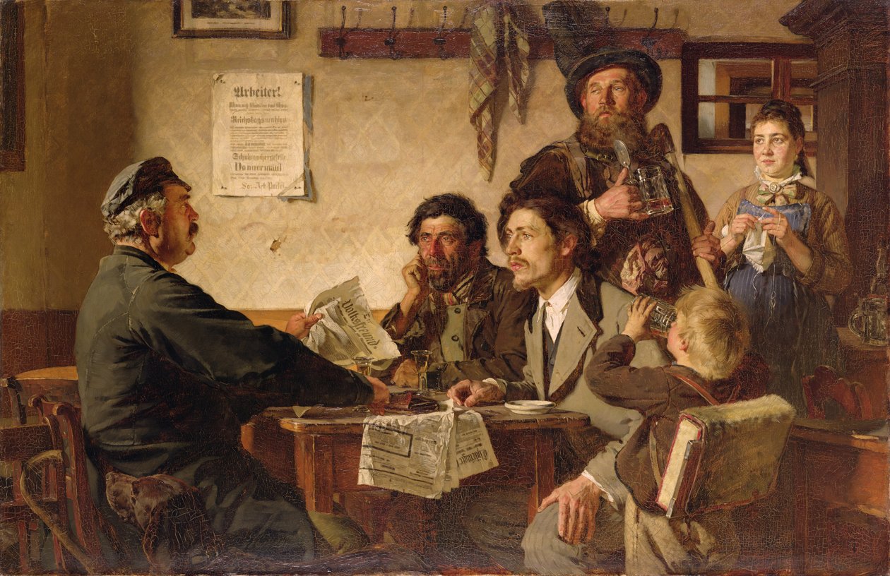 Tavernakohtaus, 1877 tekijältä Ernest Henseler
