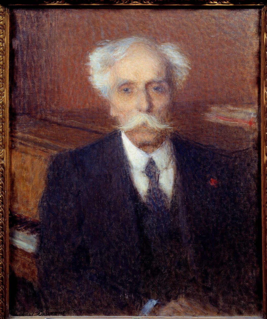 Ranskalaisen säveltäjän Gabriel Fauren (1845-1924) muotokuva. Ernest Laurentin (1859-1929) maalaus tekijältä Ernest Joseph Laurent