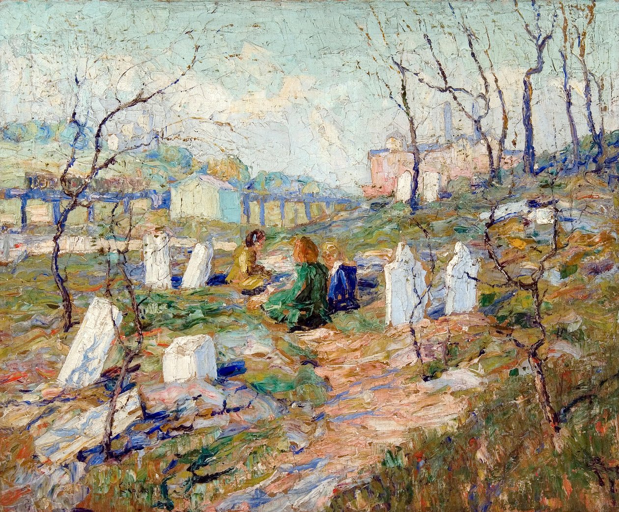 Hautausmaa tekijältä Ernest Lawson