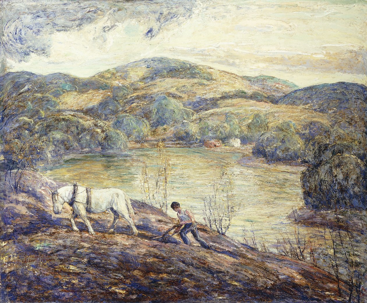 Kyntö tekijältä Ernest Lawson