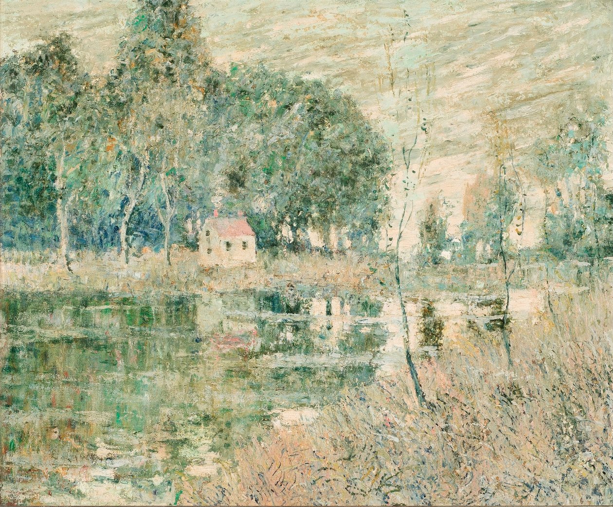 Jokimaisema tekijältä Ernest Lawson