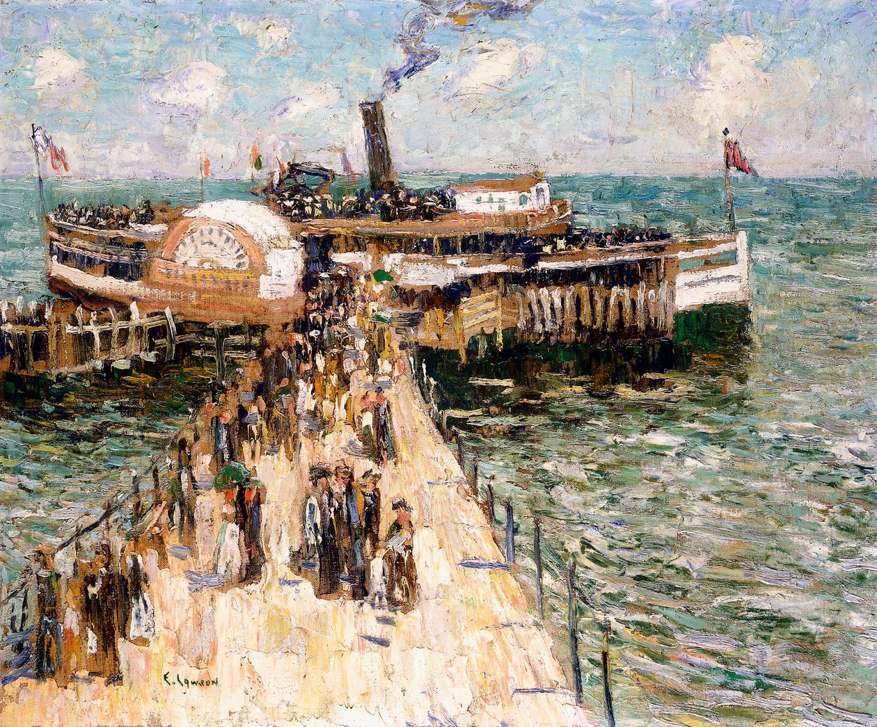 Retkivene tekijältä Ernest Lawson
