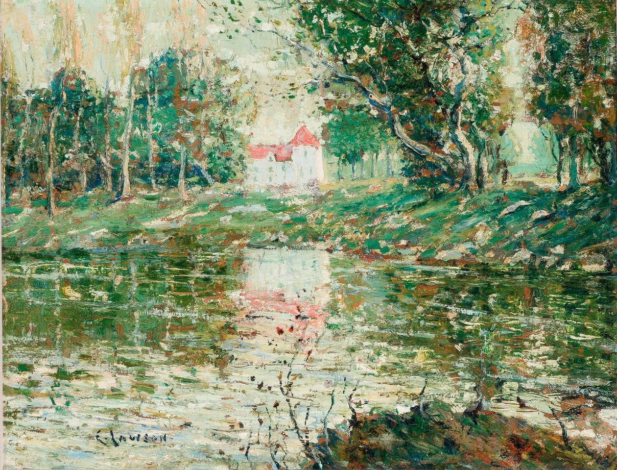 Myllylampi tekijältä Ernest Lawson