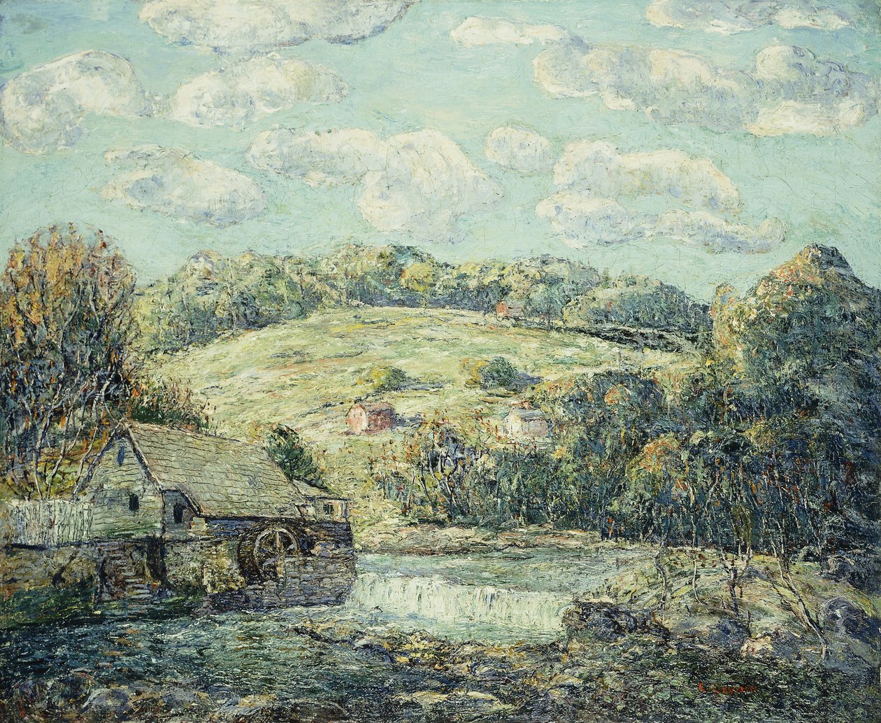 Old Mill, Wilton, Connecticut tekijältä Ernest Lawson