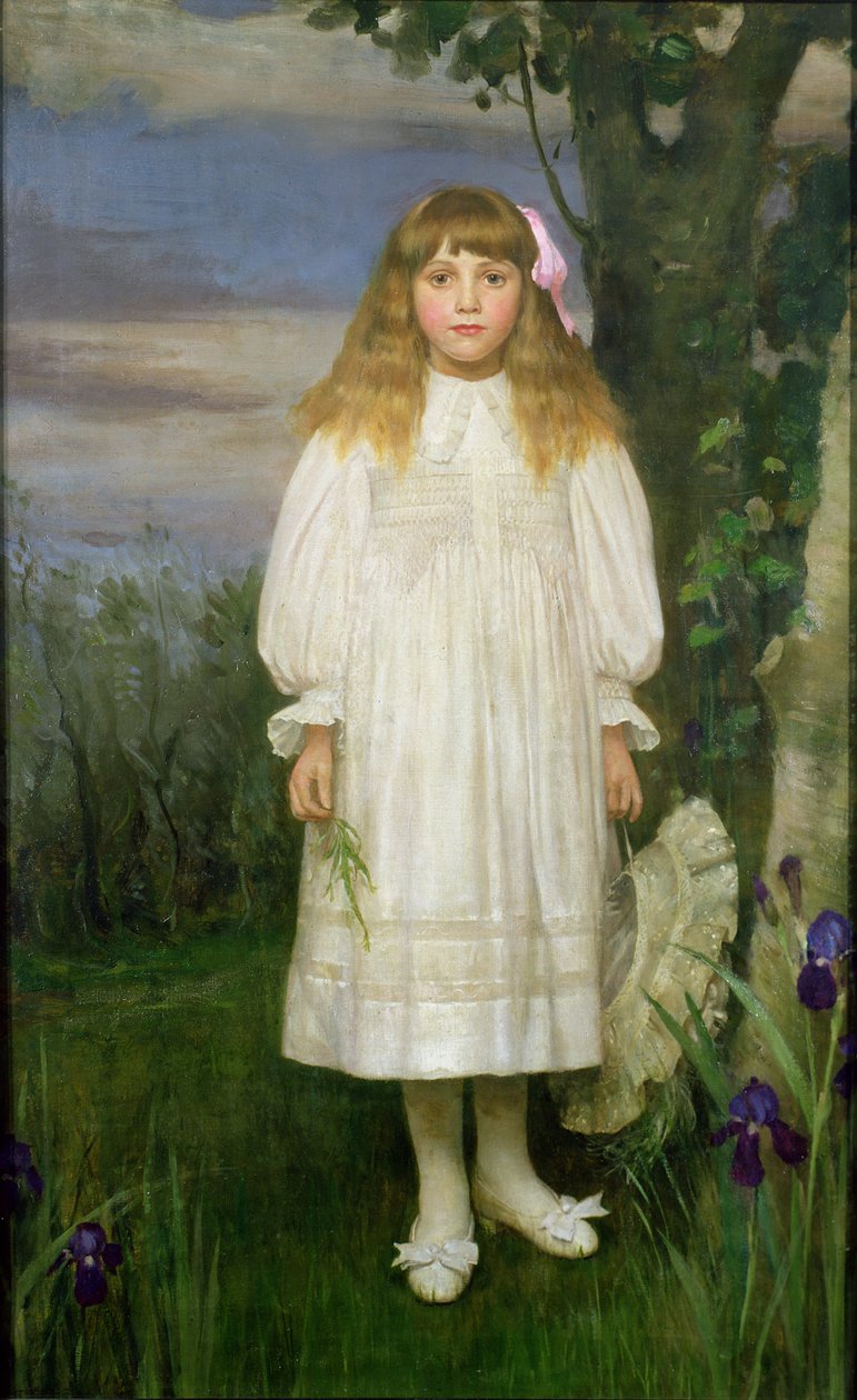 Neiti Catherine Howardin muotokuva, n. 1904 tekijältä Ernest Leopold Sichel