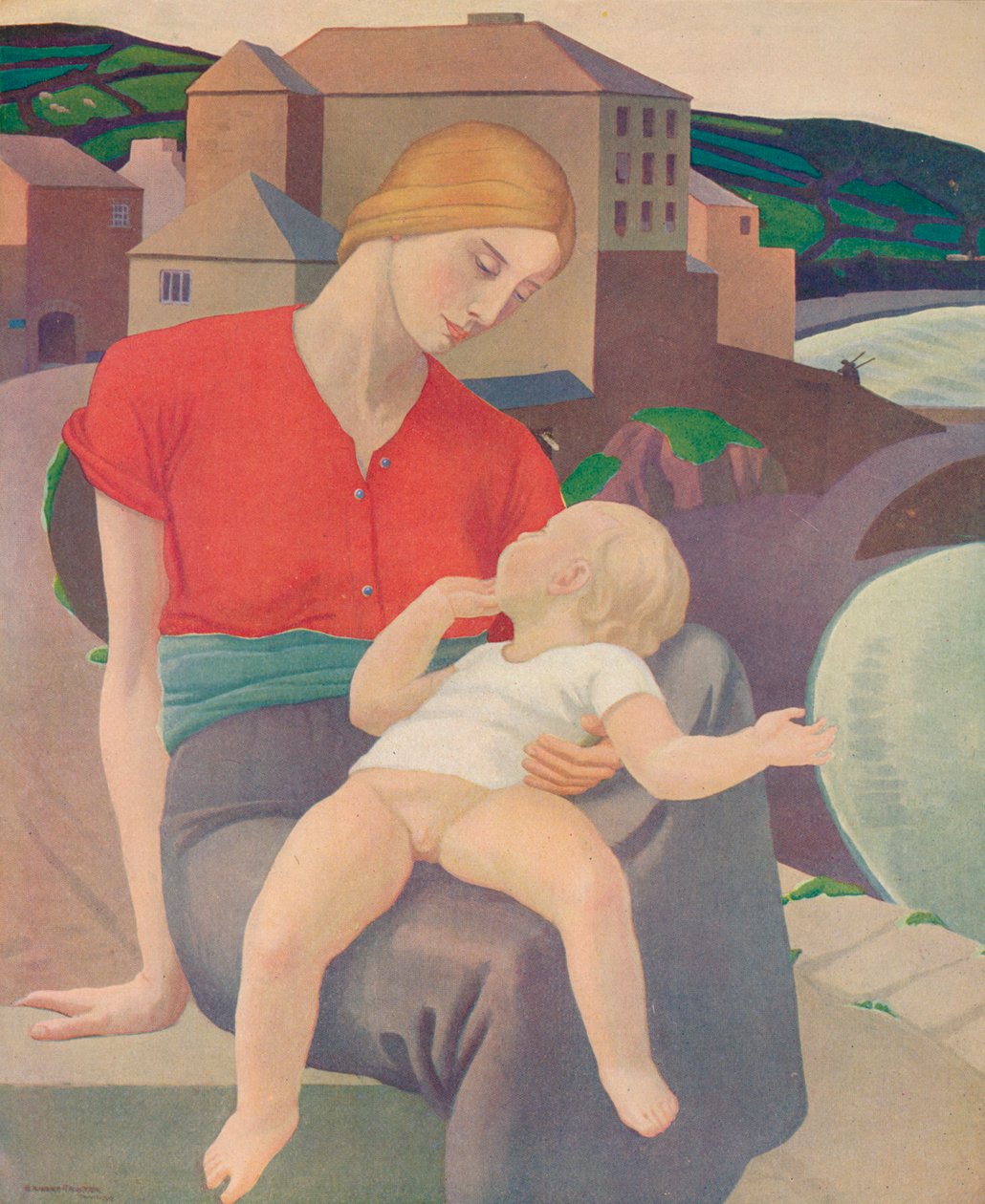 Sataman neitsyt, 1915, c1932 tekijältä Ernest Procter