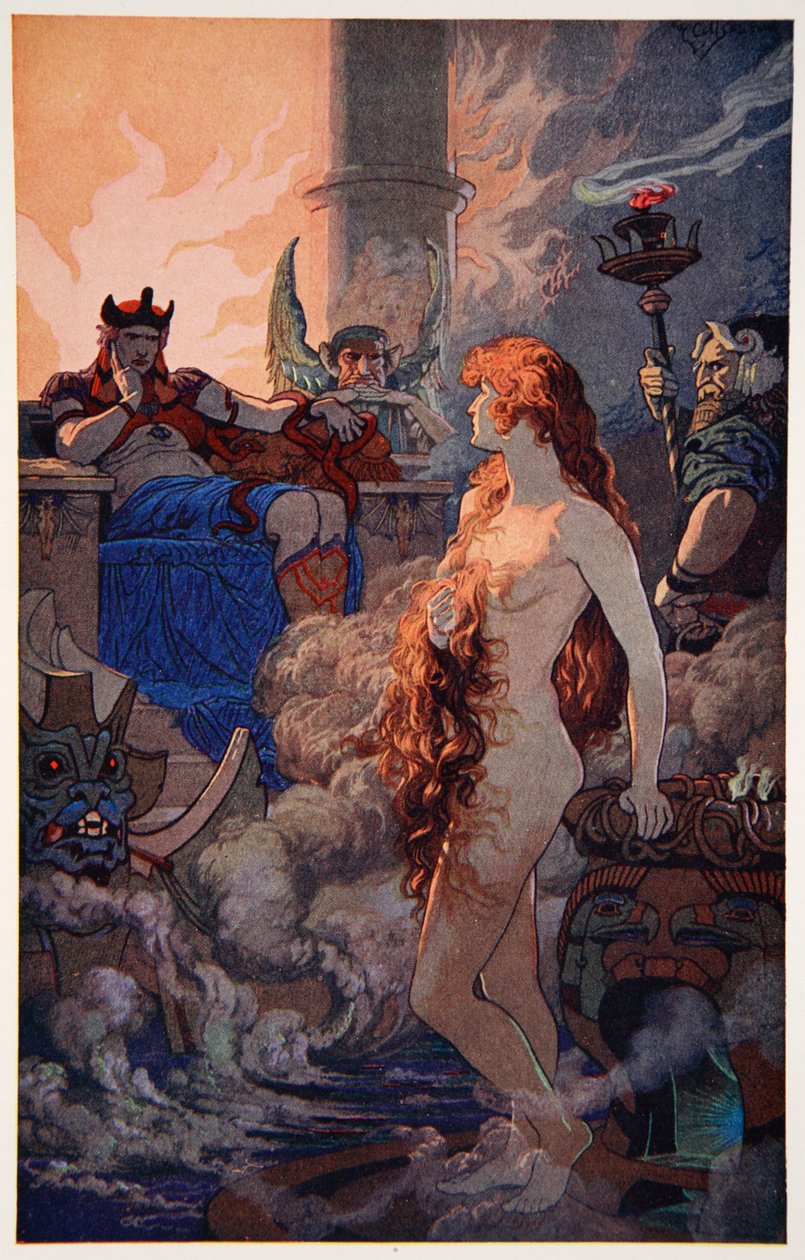 "Ishtar Hadesissa", 1915. tekijältä Ernest Wellcousins
