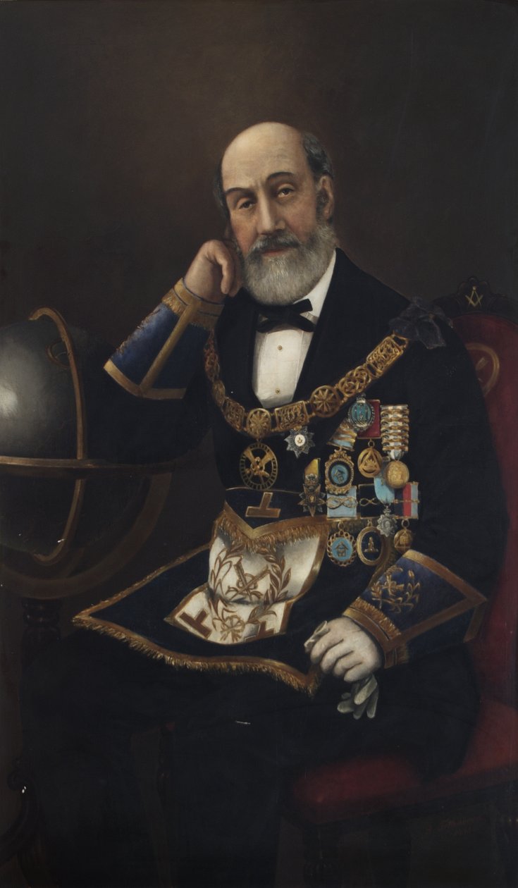 John Morant Hervey, pääsihteeri, 1875 tekijältä Ernest de Cleichen von Tettenborn