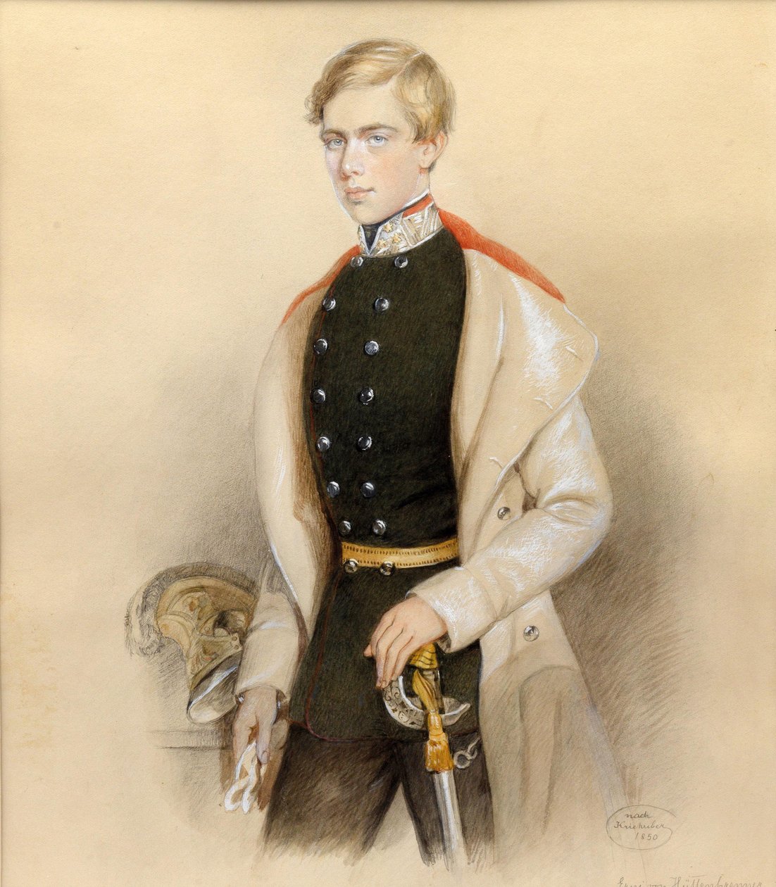 Itävallan arkkiherttua Ferdinand Maximilian 1832-1867, 1850. tekijältä Erni von Hüttenbrenner