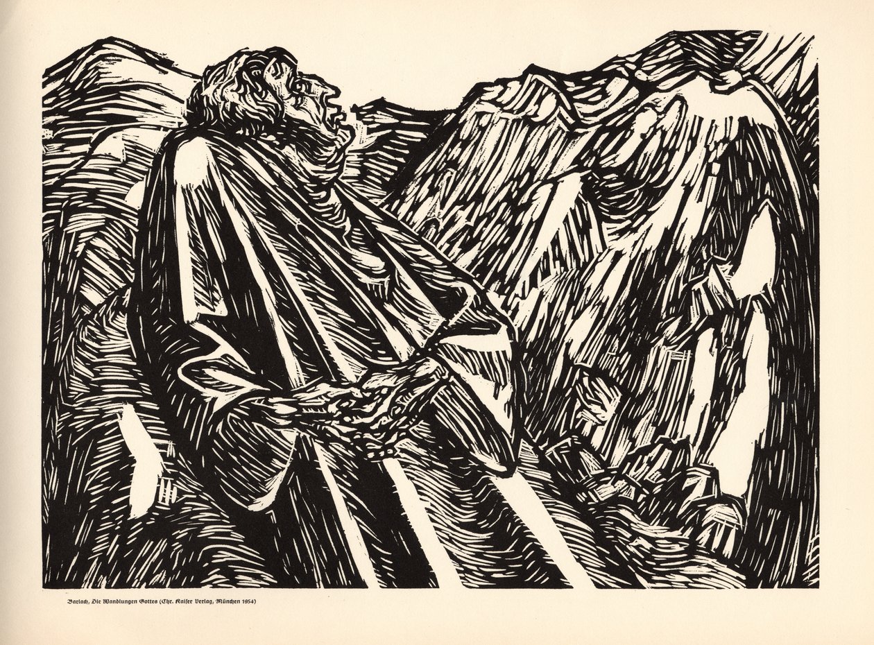 Die Wandlungen Gottes - 6 - Die Felsen tekijältä Ernst Barlach