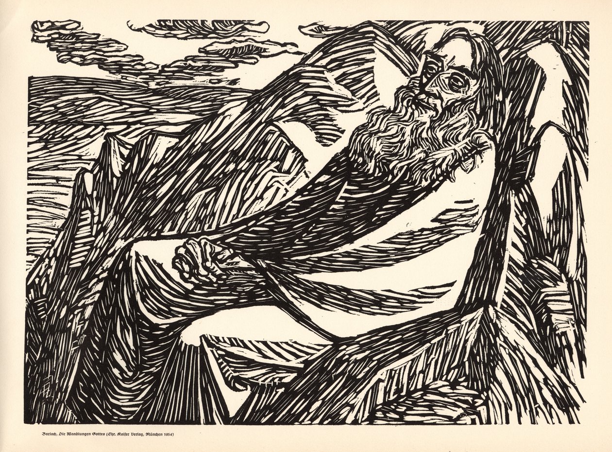 Jumalan muutokset - 7 - Seitsemäs päivä tekijältä Ernst Barlach