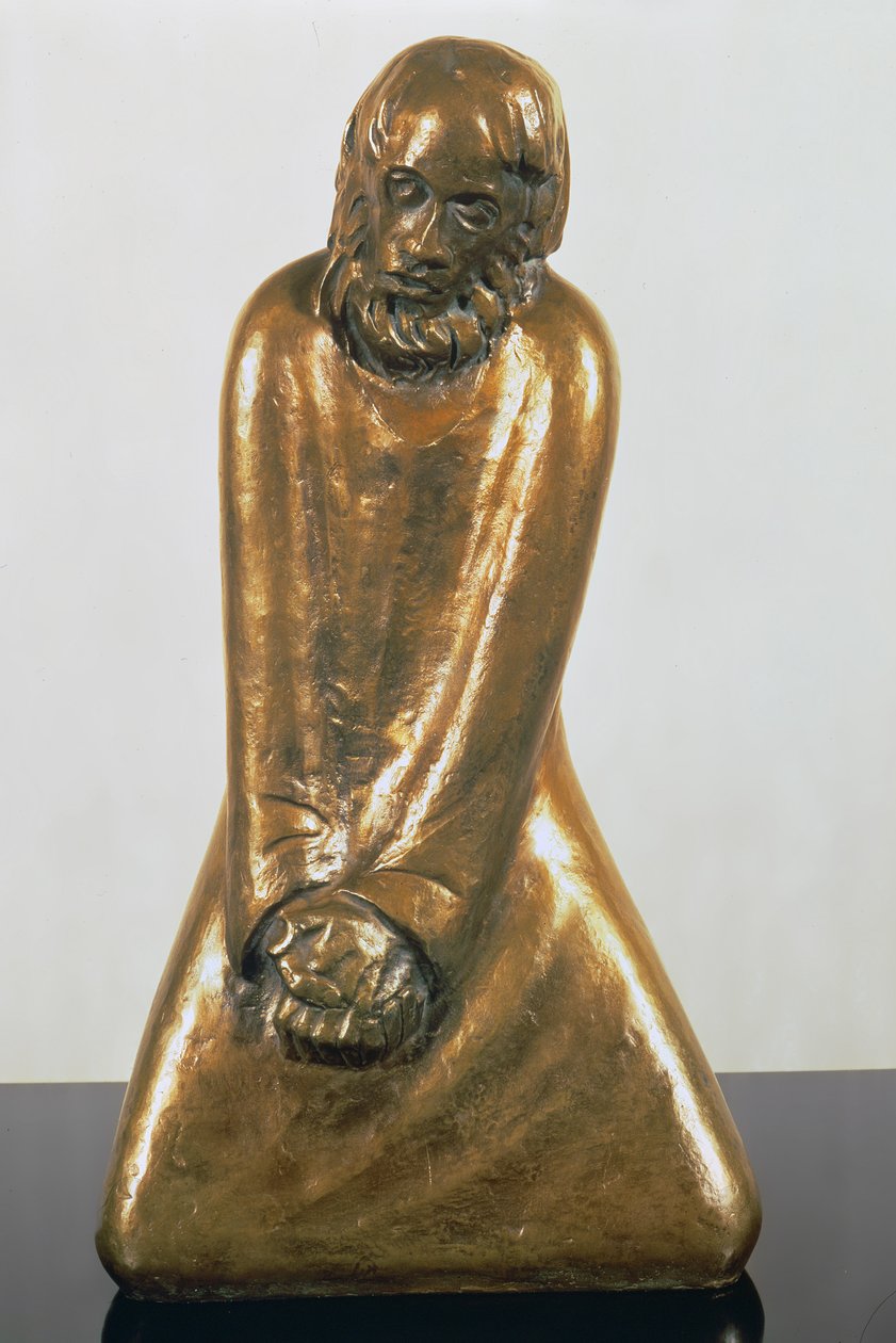 Rukous, n. 1931 (pronssi) tekijältä Ernst Barlach