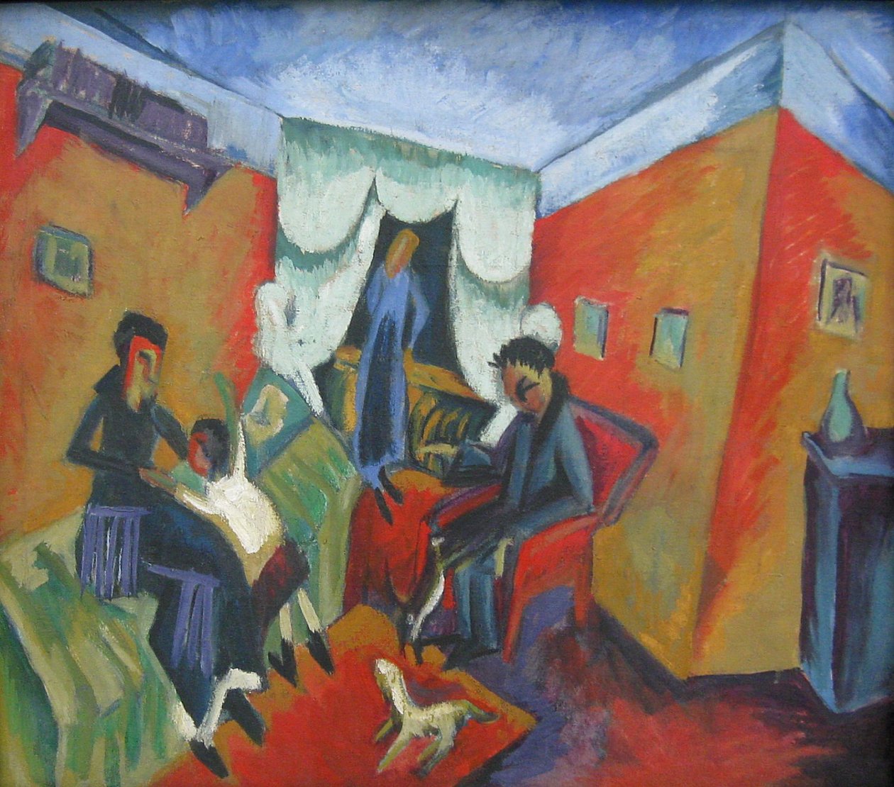 Interieur tekijältä Ernst Ludwig Kirchner