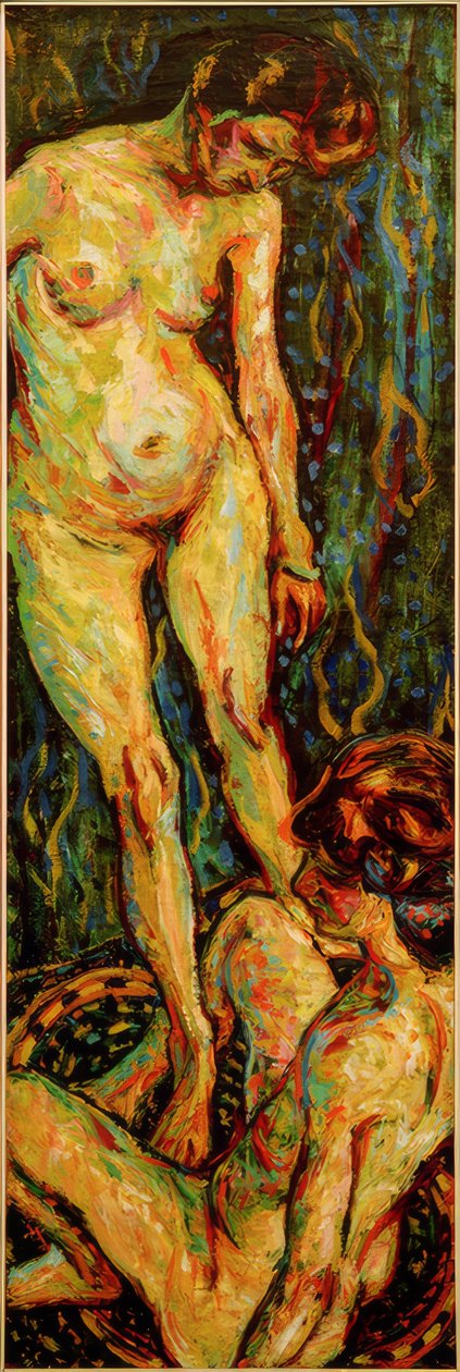 Aktiivinen ryhmä II tekijältä Ernst Ludwig Kirchner