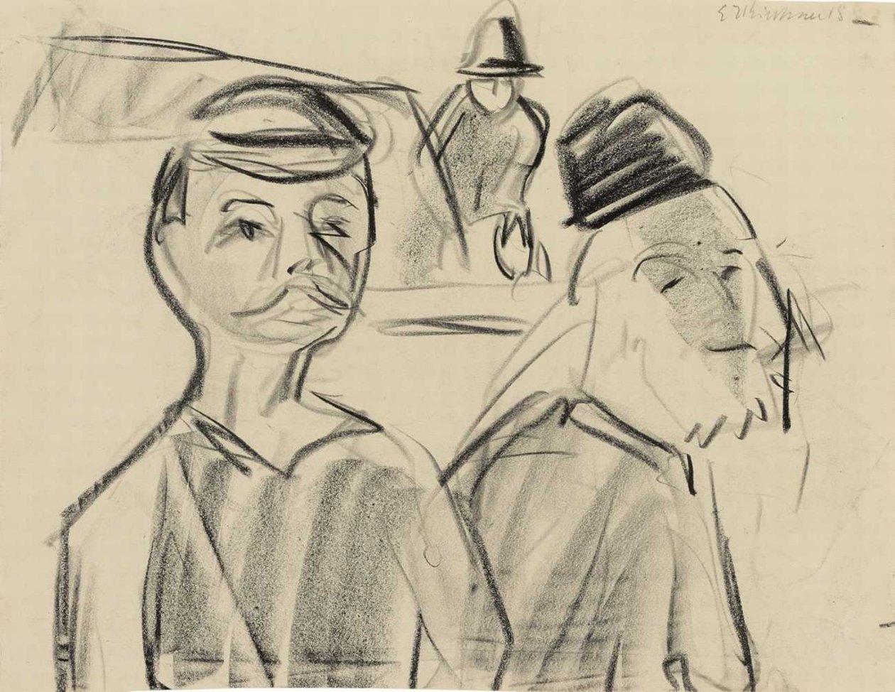 Almbauern tekijältä Ernst Ludwig Kirchner