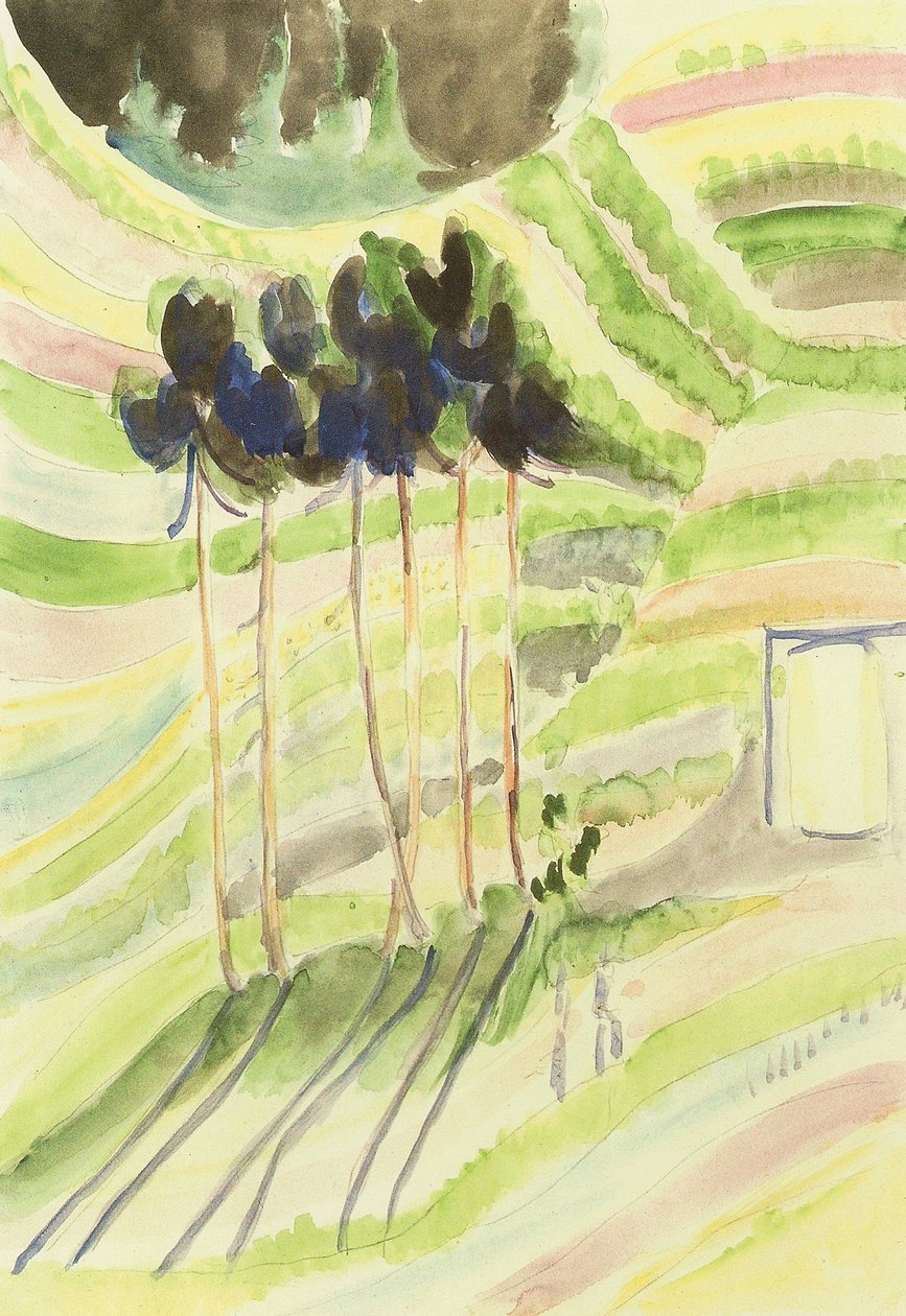 Baumgruppe tekijältä Ernst Ludwig Kirchner