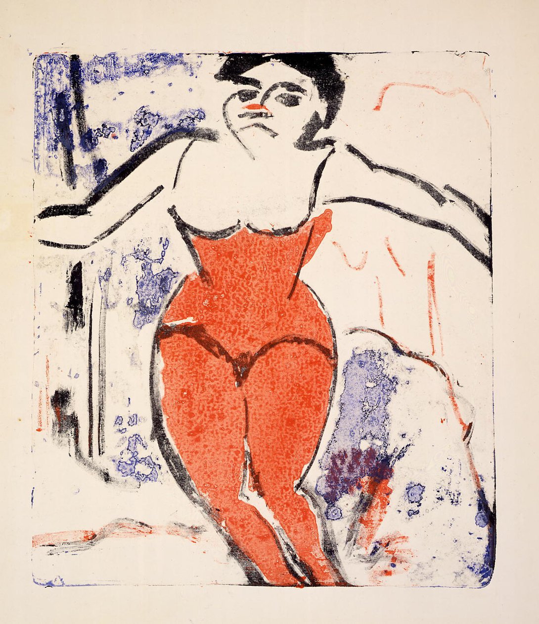 Beifall heischende Artistin tekijältä Ernst Ludwig Kirchner