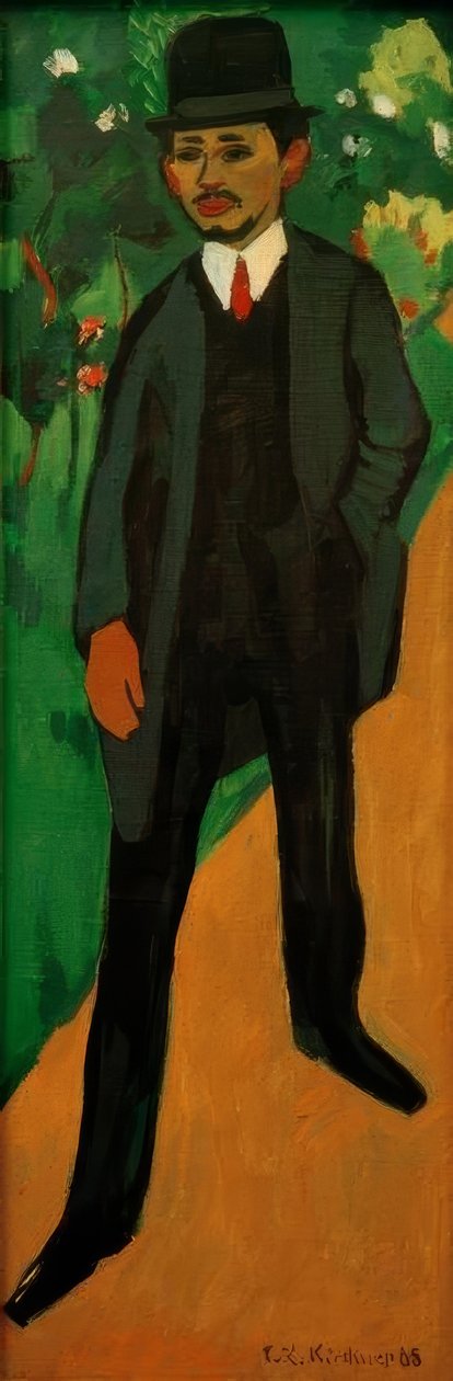Kuva Erich Heckel tekijältä Ernst Ludwig Kirchner