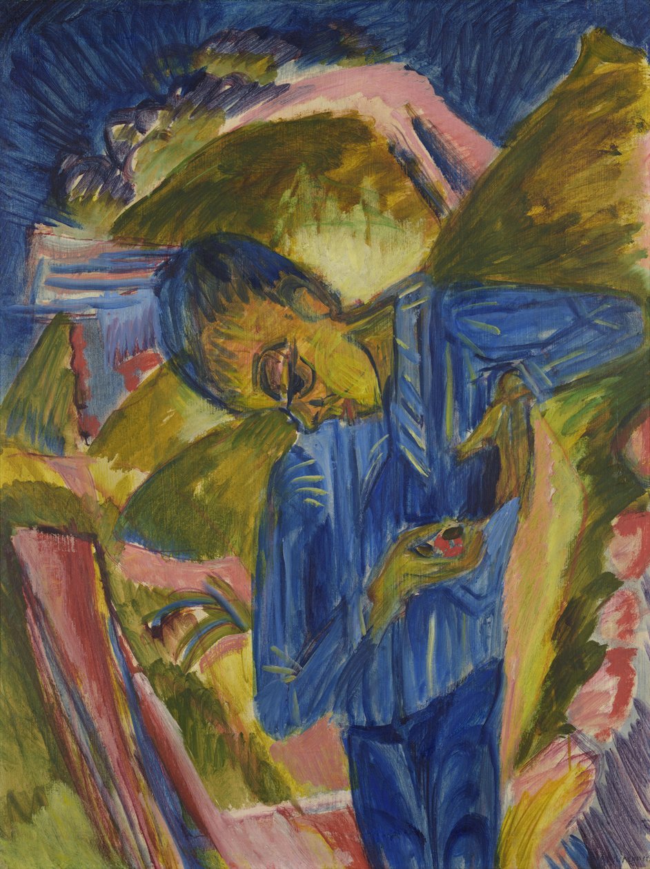 Bube mit Bonbons tekijältä Ernst Ludwig Kirchner