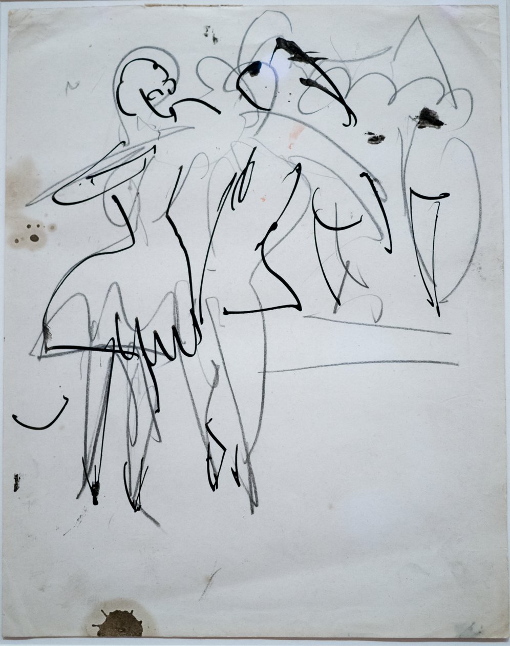 Tanssipari Varietessa tekijältä Ernst Ludwig Kirchner