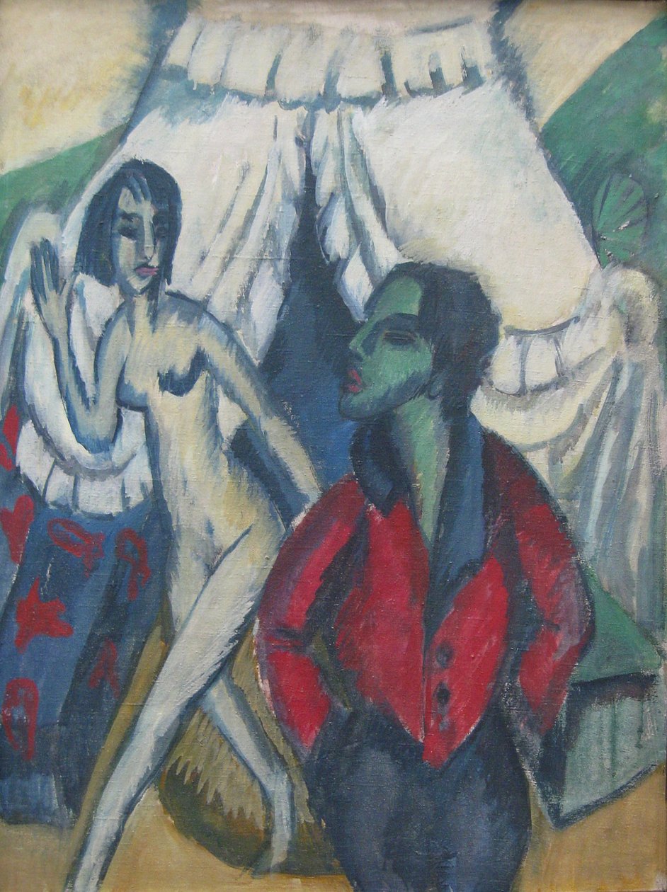 Das Zelt tekijältä Ernst Ludwig Kirchner